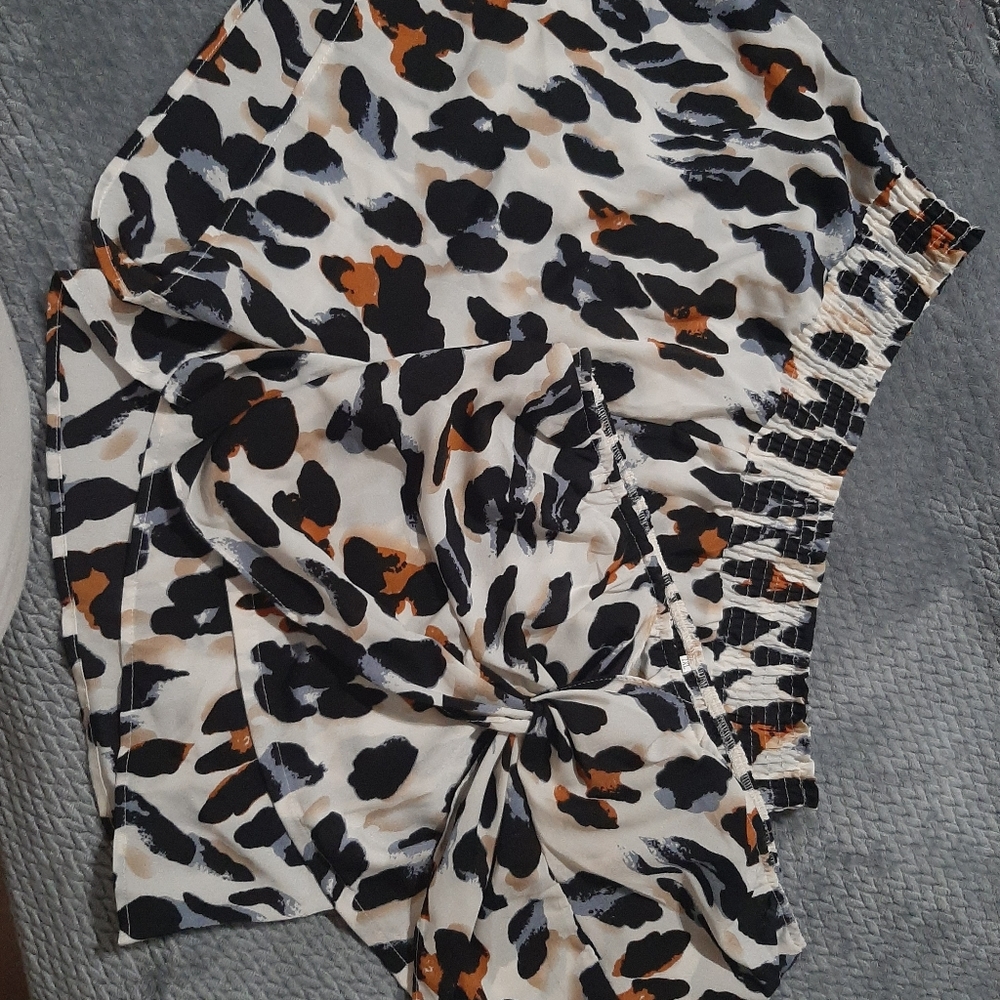 Matching set leopard